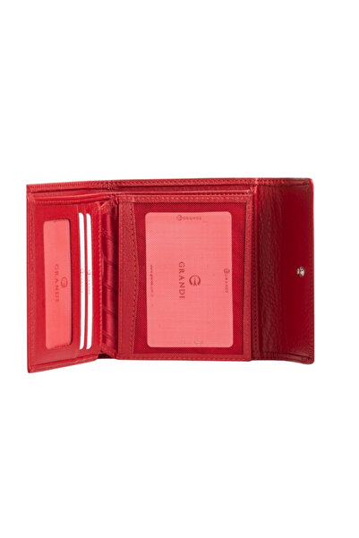 Grande Granda 2614 Genuine Leather Women's Wallet Multi-Compartment Stylish Design