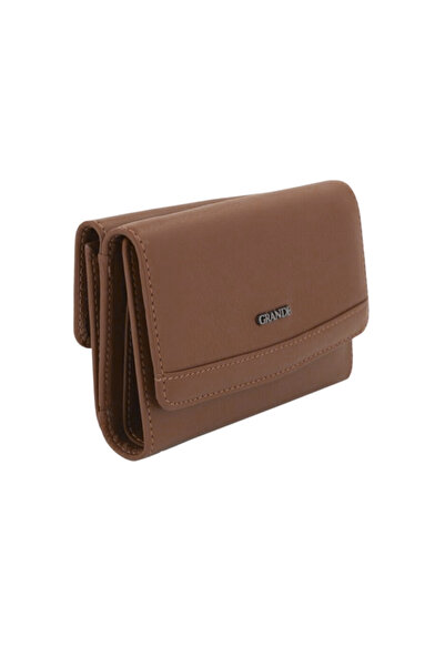 MFT Leather Design Genuine Leather Wallet | Grande 2620 - Tan