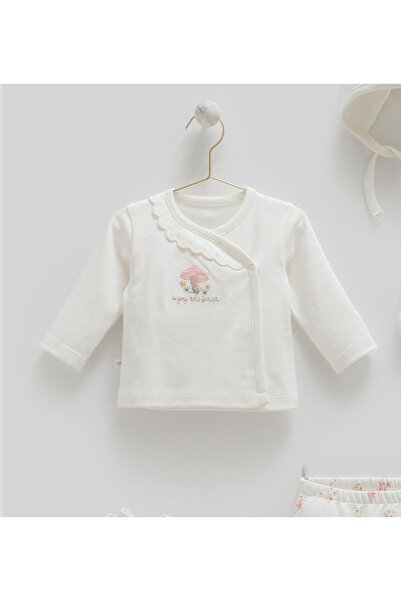 Caramell İncibaby 100% Cotton Flower 5-Piece Baby Girl Hospital Discharge Set New Season