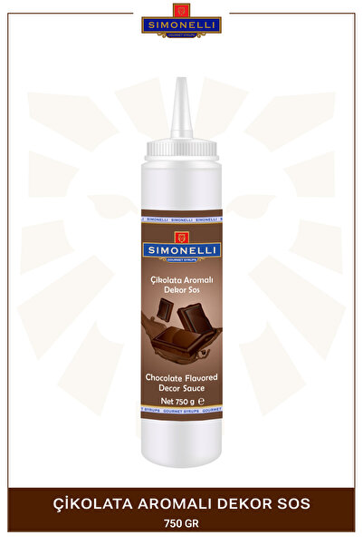 Simonelli Dekor Sos Çikolata Aromalı 750Gr