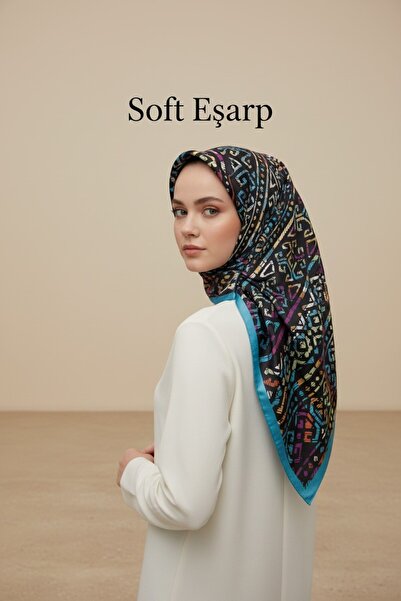 Onur Scarf - Women's Cotton Ethnic Patterned Soft Scarf