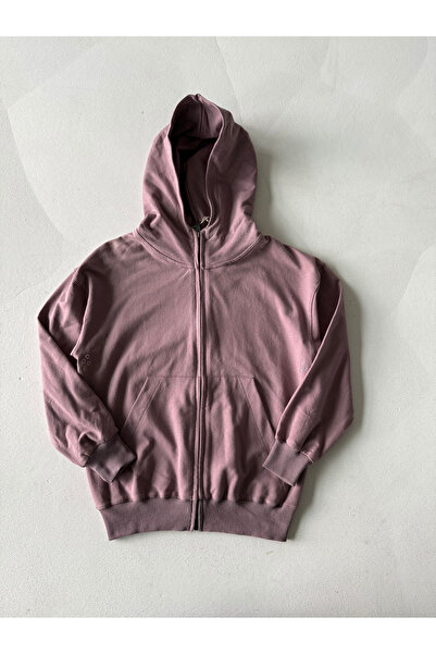 rg kidsstore Світшот з капюшоном і блискавкою для дівчат/хлопців з бавовни - Кардиган_RG3285