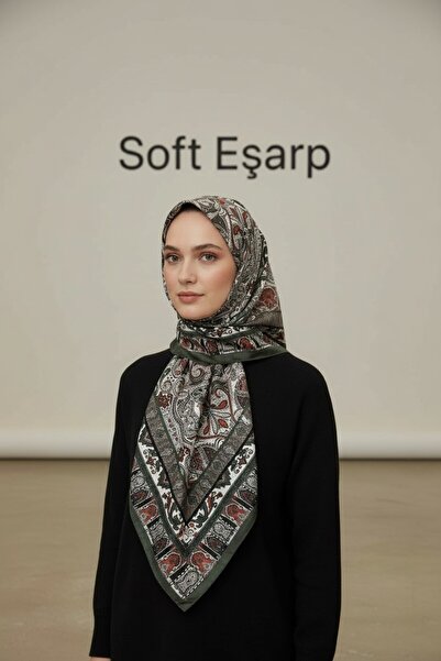 Onur Φουλάρι - Γυναικείο Μαλακό Φουλάρι με Βαμβακερό Εθνοστικό Σχέδιο