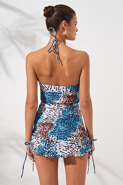 Pierre Cardin Costum de baie din jersey moale, fără bretele, Ocean 231128-T