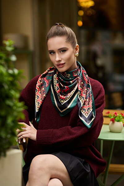 D scarf Eșarfă Bandana pentru Femei 90CM