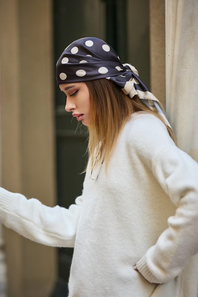 D scarf KADIN FULAR BANDANA EŞARP 90CM