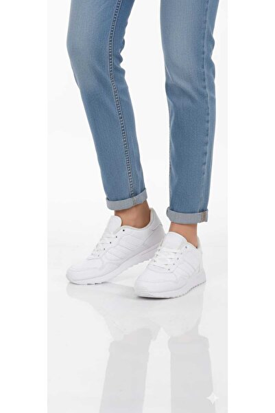 McDark Women's White Waterproof Sneaker Shoes