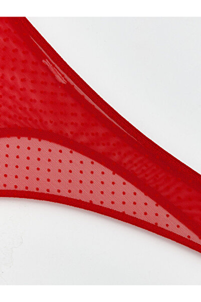 LC Waikiki Ozmarka New Season New Year's Themed Polka Dot Thong Panties