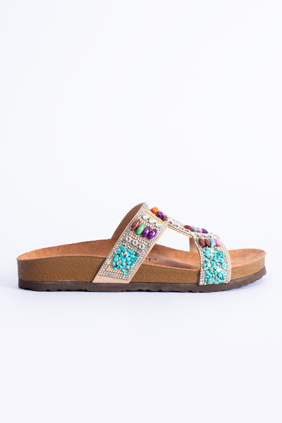 Polomia Comfort Elina Women's Orthopedic Eva Sole Universal Gunsmith Summer Slippers