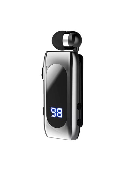 giyitec Android & iOS Uyumlu Makaralı Titreşimli Bluetooth Kulaklık Klipsli