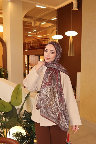 JAWEL Kadın Etnik Desen Soft Şal Prusa 152.04.0003