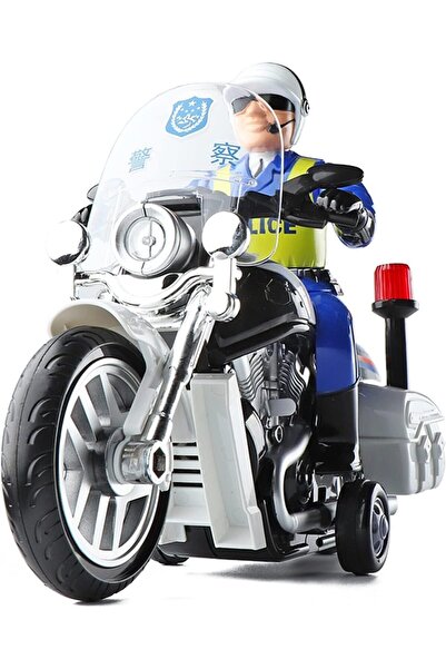 TOY GARDEN Police Motorcycle Simulation Model | Realistic Display Motorcycle for Gifts & Collectible
