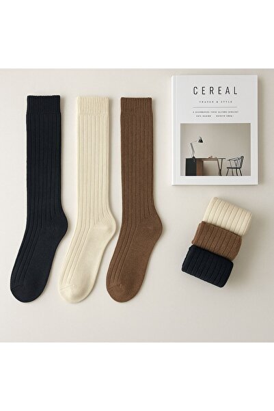izaycollection STND 3 ' ЧИФОТ ДЕБЕЛИ ВЪЛНЕНИ ЧОРАПИ ДО КОЛЕНАТА Класически