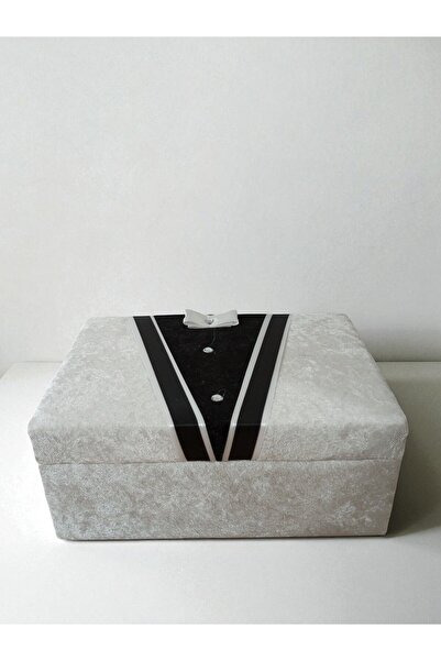 Sandık Dünyası صندوق مهر للخطوبة والعروس - مع مكياج العريس، موديل 0004