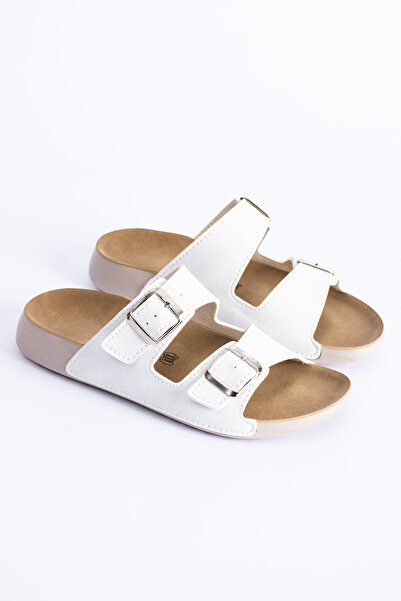 POLOMİA Alexandra Жіночі ортопедичні еластичні комфортні легкі поліестерові підошви щоденні сандалі з подвійною стрічкою