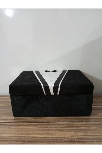 Sandık Dünyası صندوق مهر للخطوبة والعروس - مع مكياج العريس، موديل 0004