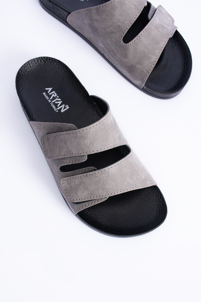 POLOMİA Ανδρικές καθημερινές παντόφλες Polomia Diablo Flexible Velcro Comfort