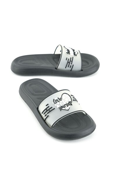 GEZER Літні жіночі капці з м'якою підошвою з візерунком у вигляді замка легкі жіночі капці