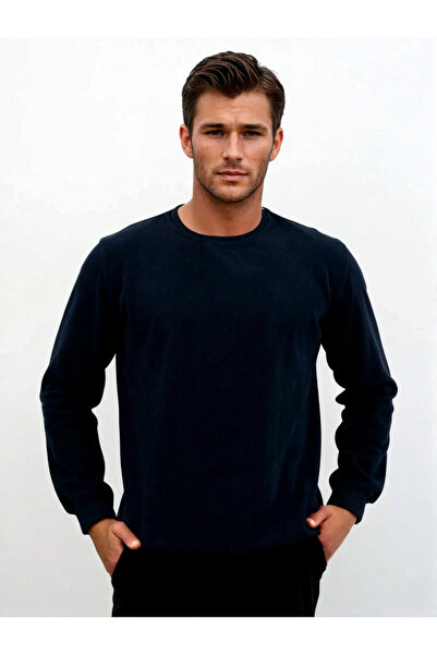 OXVİN Selanik Kumaş Sıfır Yaka Swea tricou Fusta cu mâneci cu croiala confortabilă elastică