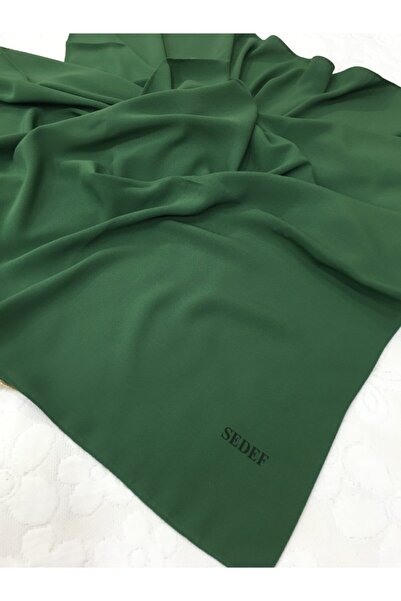 Sedef Medina Silk Scarf, Forest Green, 110X110
