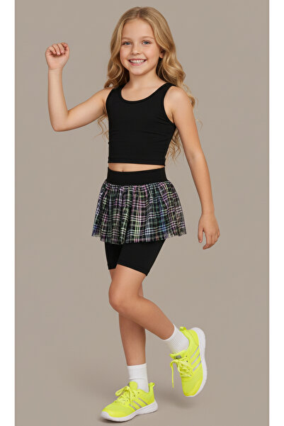 By Piera 0962 Colanți de motociclist din tul pentru fete Model