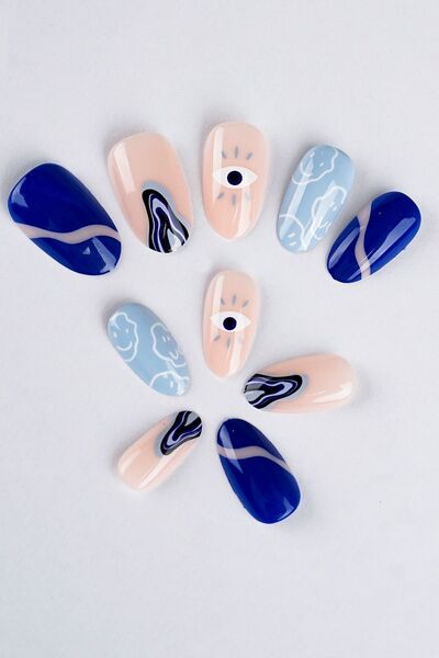 POP Beauty Takma Tırnak Seti & Zararsız Yapıştırıcı