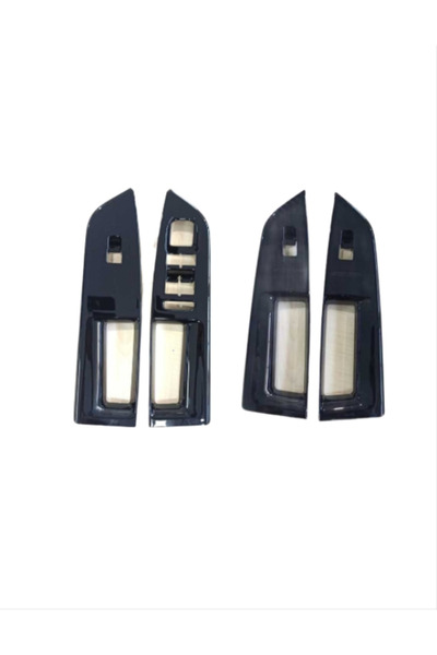 cng tuning غطاء 8 مساند للذراعين متوافق مع فولكس فاجن جولف - أسود بيانو