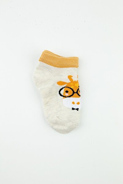 Bross 3lü Fanimal Erkek Bebek Patik Çorap