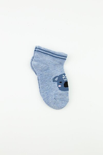 Bross 3 Pieces Animal Baby Boy Booties Socks