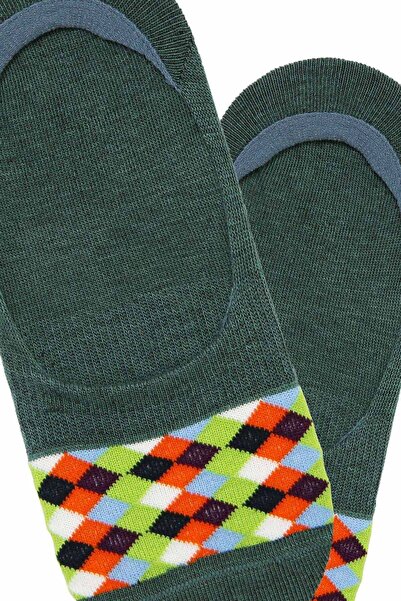 Bross 3lü Geometrik Desenli Babet Çocuk Çorabı