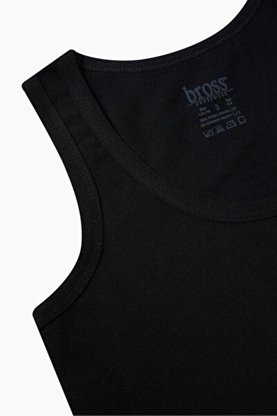 Bross Boy's Cotton Lycra 6-Piece Tank Top 2040