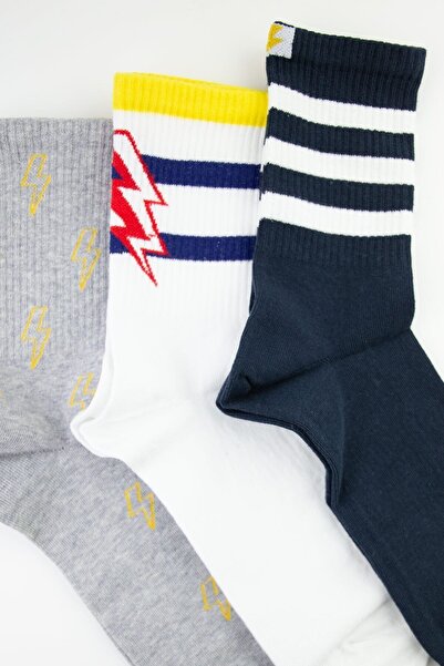 Bross 3-пари спортивні шкарпетки для чоловіків