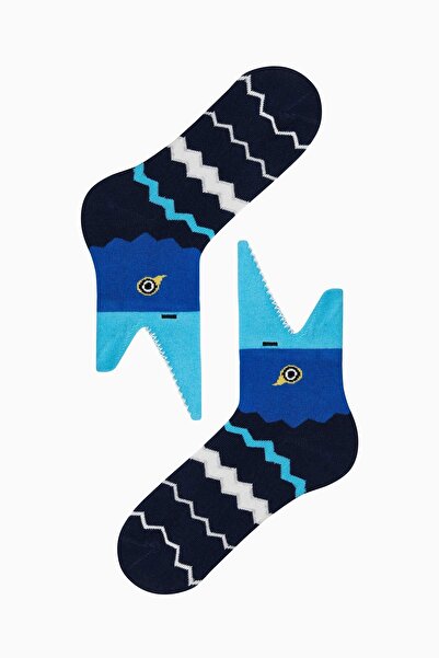 Bross 3 пар 3d дитячі шкарпетки з рибним візерунком