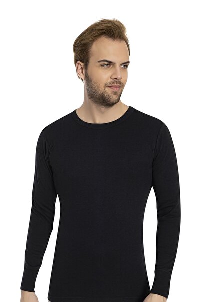 Bross 1028 100% Cotton Men's Body/Top Underwear Black