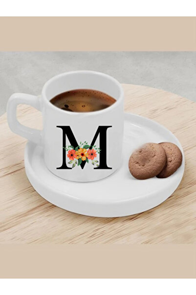 Özcan Tasarım كوب قهوة تركي بحرف M