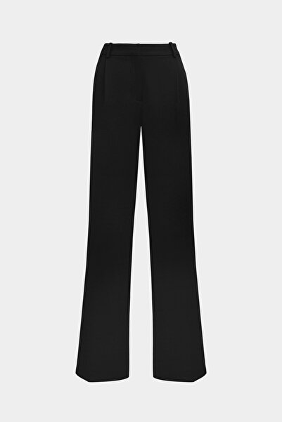 Açelya Okcu Premium Vento Mid Waist Wide Leg Woven Trousers
