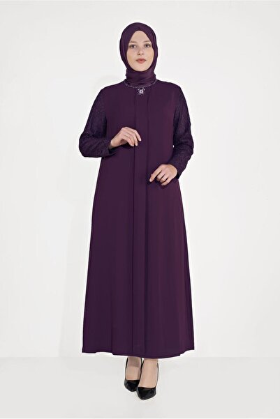 Alvina Stone Detailed Lace Dress - 20024