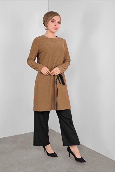 Alvina Silvery Stone Feather Tunic 41310