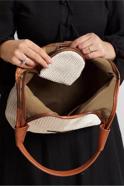 Alvina Alvi̇na Wicker Bag 2177