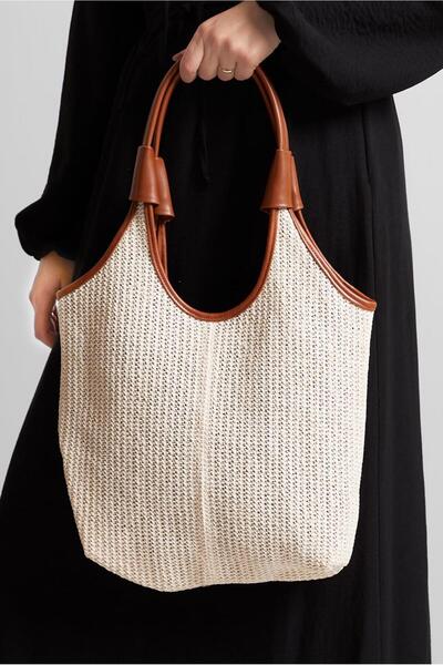 Alvina Alvi̇na Wicker Bag 2177
