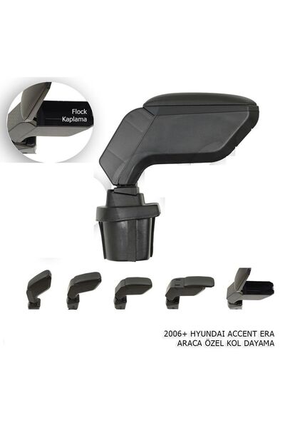 Drs Tuning Hyundai Accent Uyumlu Era Kol Dayama Kolçak Siyah 2006+