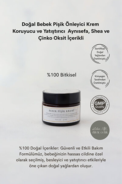 Atelierdilekçelik Bebek pişik kremi