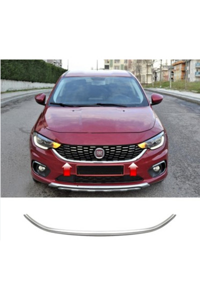 Drs Tuning Fiat Egea Uyumlu Ön Panjur 2015-2020 Paslanmaz Çelik Parça