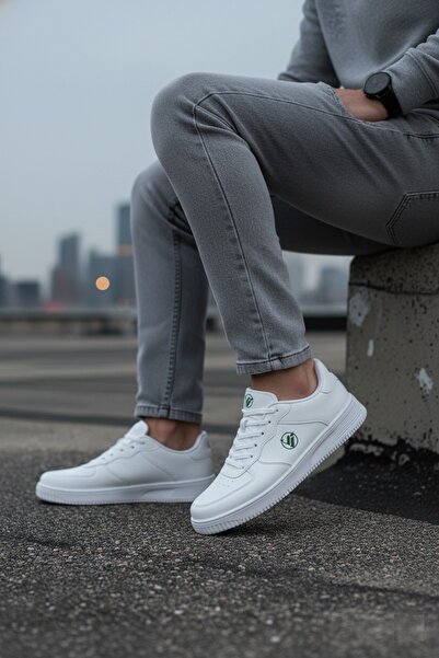 Vojo Ανδρικά αθλητικά παπούτσια Faster Comfort Comfortable Sole Skin Αθλητικά παπούτσια Λευκά