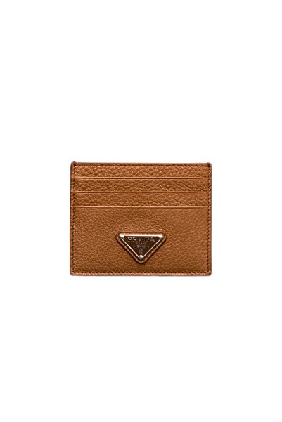 Prada Sport Textured Leather Credit Card Holder