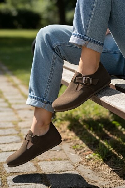 LAND OF CORK LC Unisex Genuine Suede Natural Cork Sole Arch Supported Anatomical Shoes