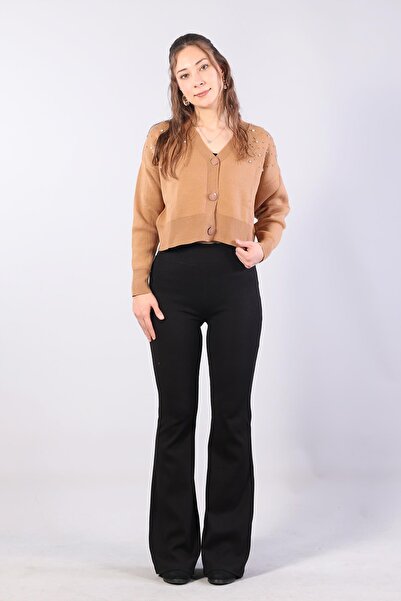 Mckanzie 1455 Buttoned Stone Mini Cardigan