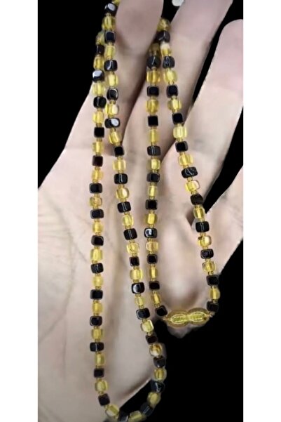 Trikala Unisex amber necklace two pieces 60 cm length