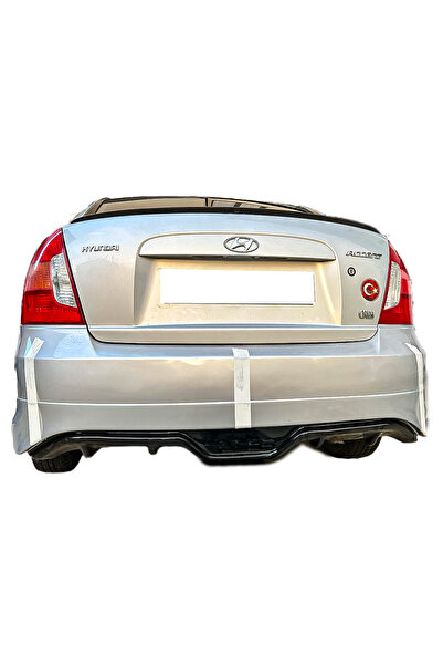 Tepe Tuning Hyundai Accent Era 2006-2012 Boyasız Plastik Arka Ek