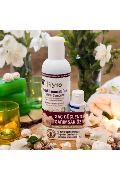 Fiyto Sarımsak Özlü Şampuan 500 ml + Saç Serumu 75 ml